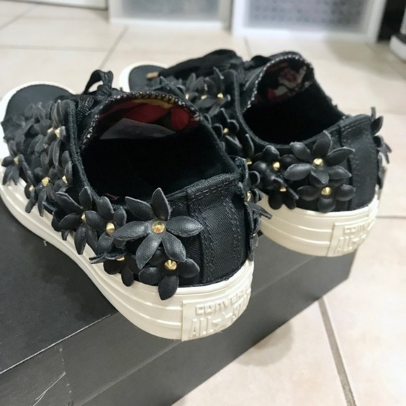 Converse Chuck Taylor X PatBo Leather Sneakers - Picture 4 of 8